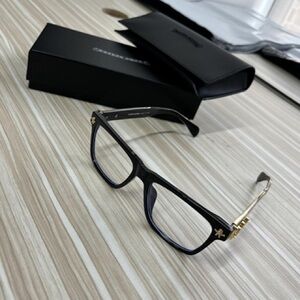 CHROME HEARTS plastic frame glasses